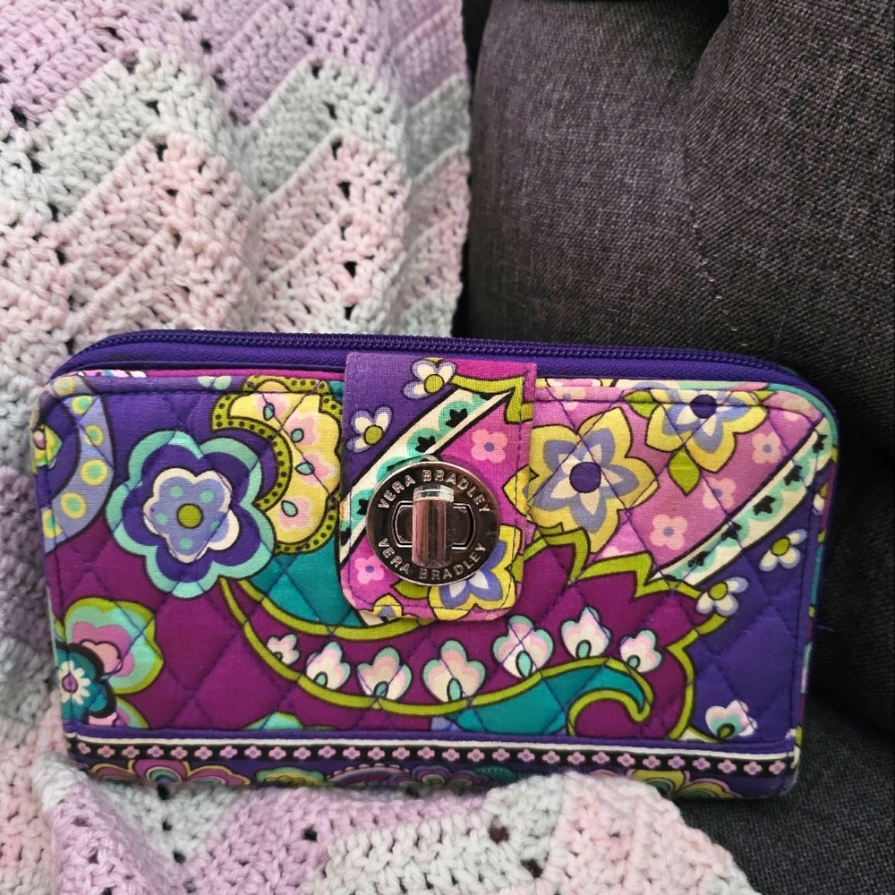 Vera Bradley Turnlock Wallet
